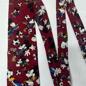 Vintage mickey mouse soccer tie